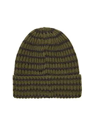 COLOR KIDS | Mütze Striped Pattern | olive
